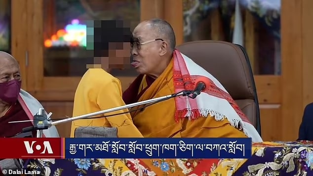 The Dalai Lama's Sad and Unpleasant Act with a Child